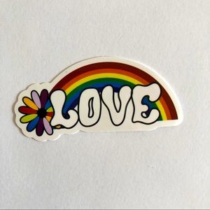 3/$5 of DIFFERENT stickers with this 1 OR make your own bundle HIPPIE rainbow